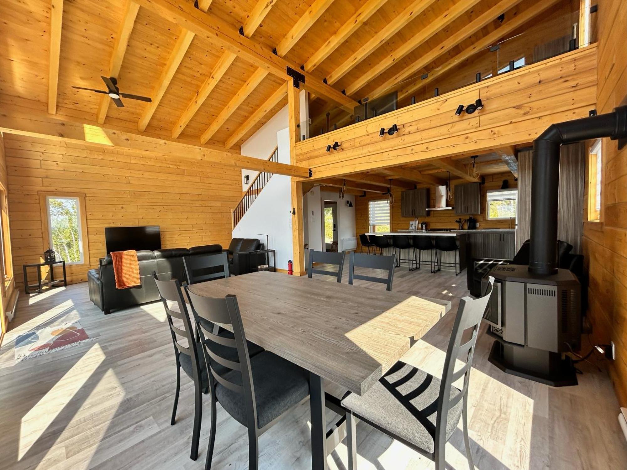 Chalets Domaine Otis Saint-Félix-d'Otis 外观 照片