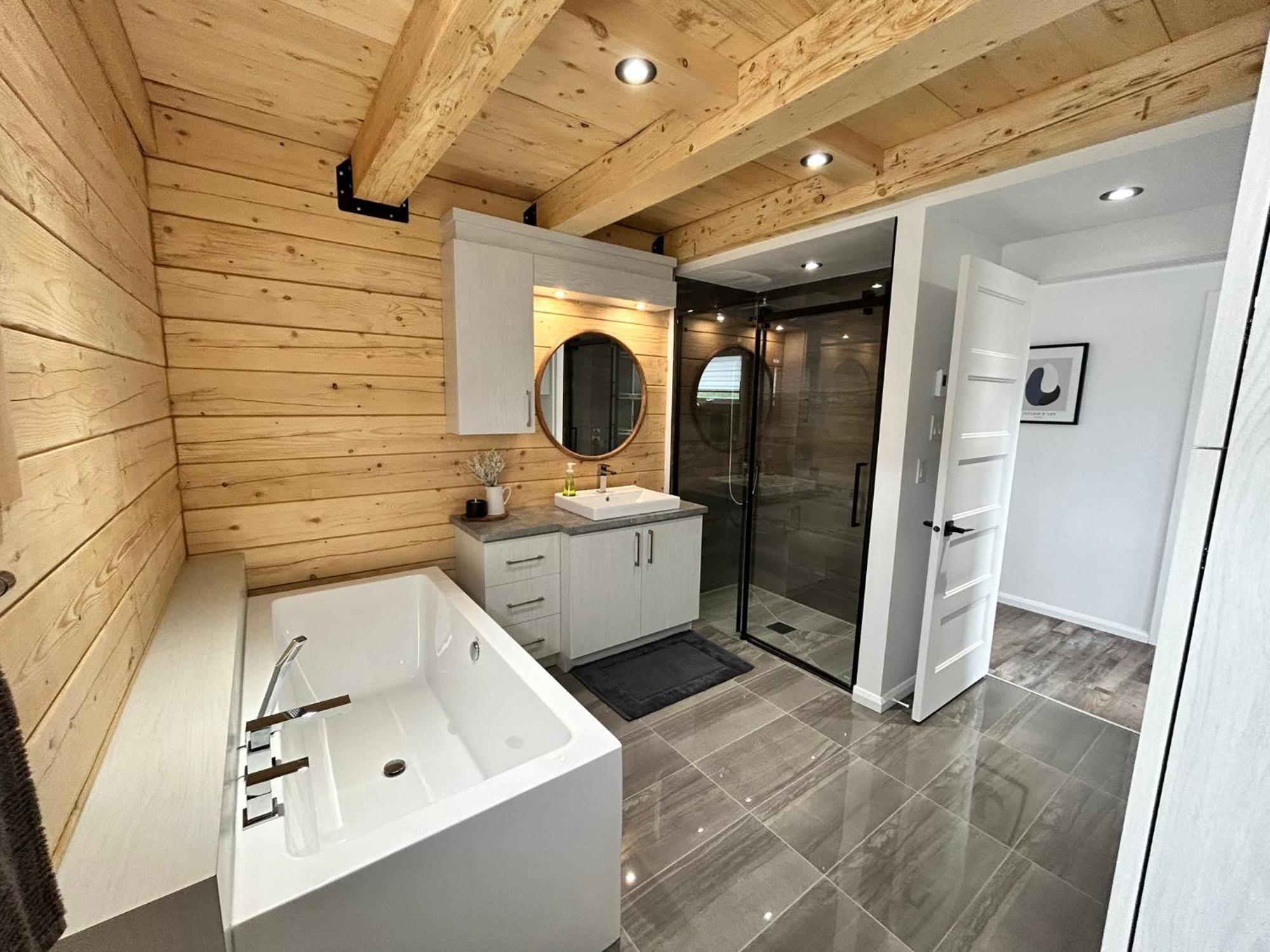 Chalets Domaine Otis Saint-Félix-d'Otis 外观 照片
