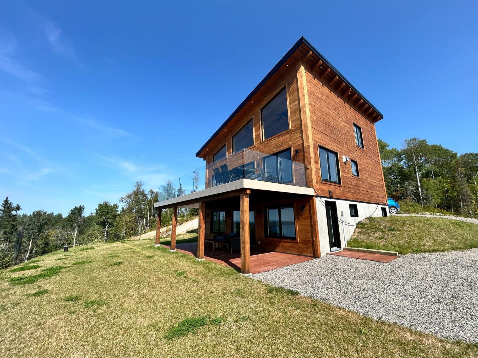 Chalets Domaine Otis Saint-Félix-d'Otis 外观 照片
